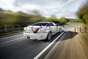 Седан Jaguar XJ (Ягуар) белого цвета аренда в Красноярске